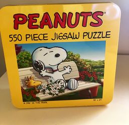 Brand new never opened Peanuts puzzle
