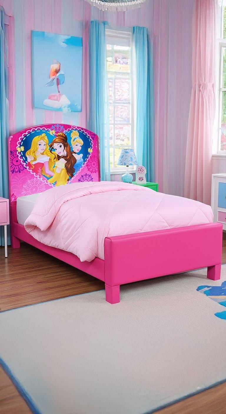 Twin Sizes Bed With Mattress Girls 