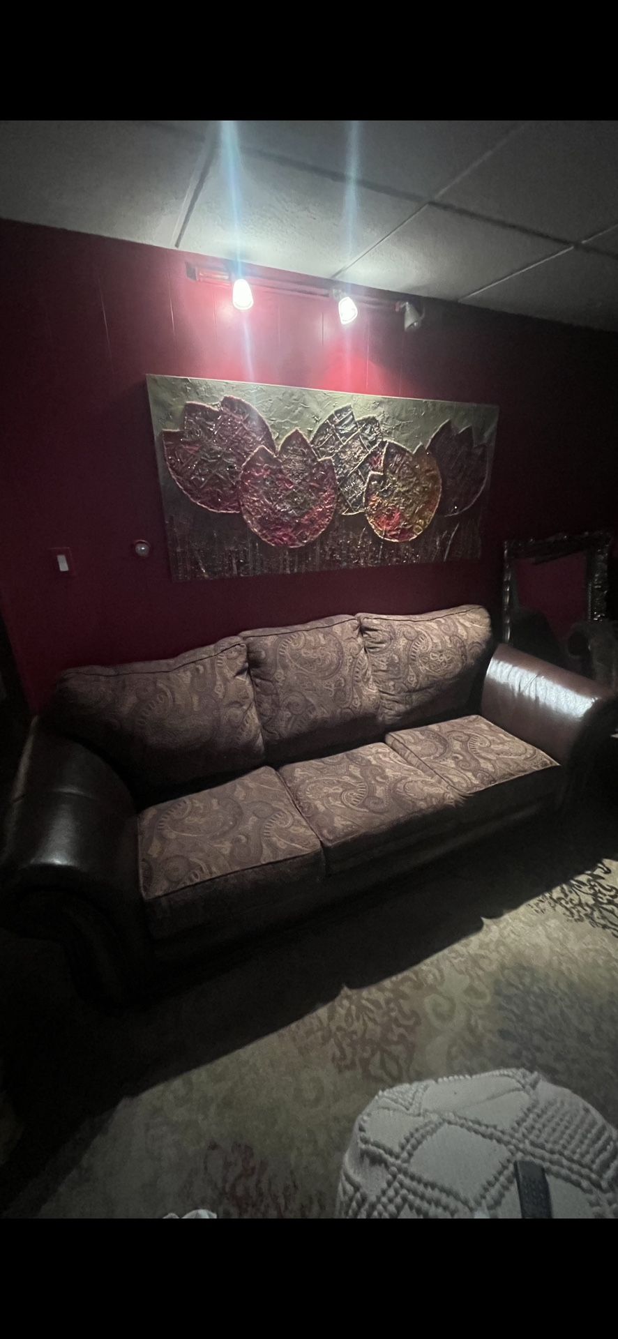 Couch and chaise