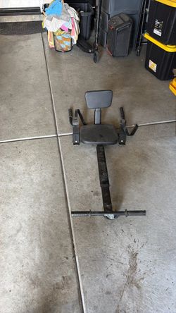 Jets on hoverboard attachment