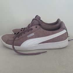 Puma Womens Vikky 370204 01 Purple Casual Shoes Sneakers Size 7 