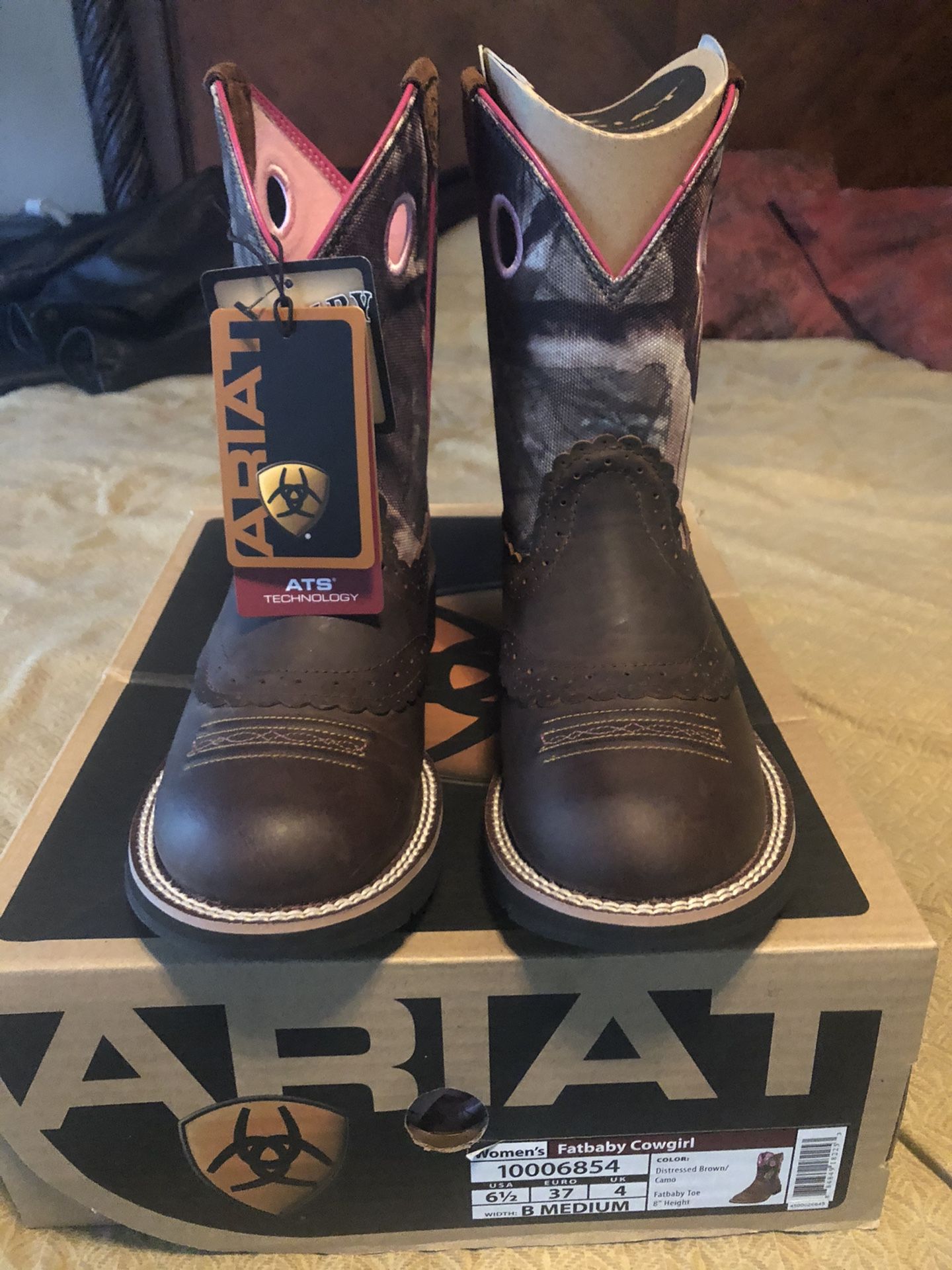 Ariat Fatbaby Cowgirl Boots 6.5