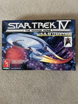 Star Trek IV "The Voyage Home" model kit by AMT Ertl still in box. U.S.S. Enterprise