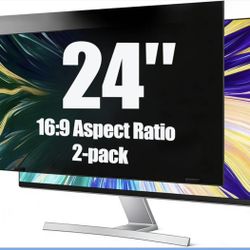 2 Pack Desktop Privacy Screen 