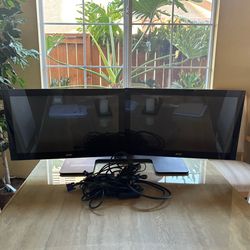 Acer 23” Dual Monitors & Mount