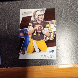 Josh Allen 2018 Prestige Rookie Buffalo Bills 