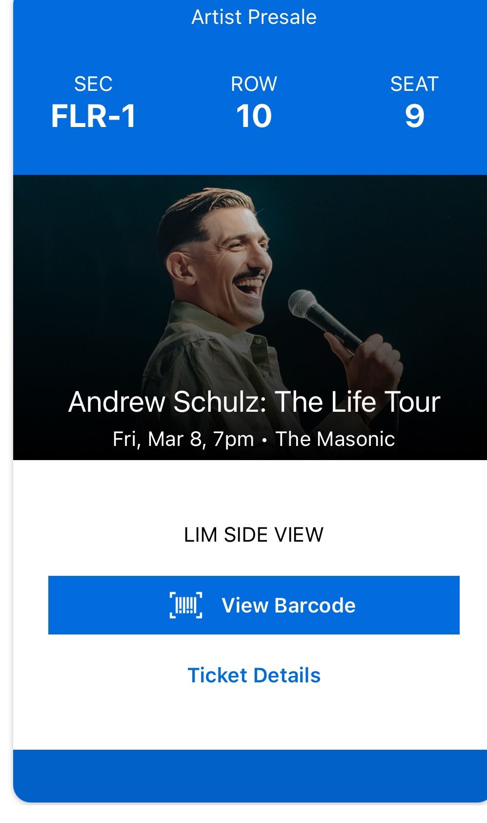 Andrew Schulz Tickets