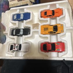 6 Piece Go Bots Transformable Cars 