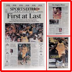 Lakers 2000 Champions Kobe Bryant