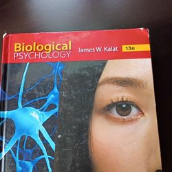 Biological Psychology 13e By James W Kalat
