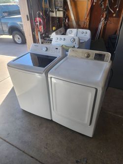 Samsung Washer And Electric Dryer Large Capacity