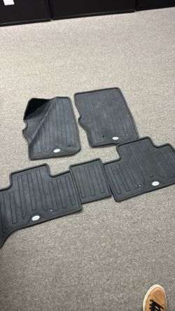 Land Rover Range Rover all weather OEM mats and weathertech