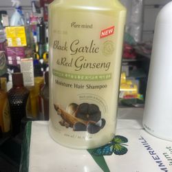 Shampoo del ajo negro con Ginger a $15 es el grande