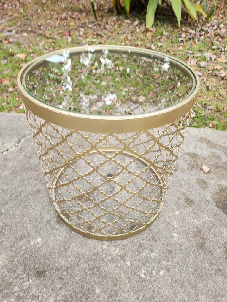 Small Gold Table