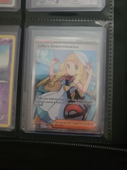 Pokémon Lillie's Determination Full Art Trainer Card 169/132