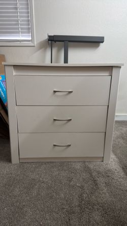 White dresser
