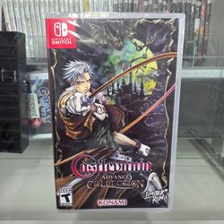 New Sealed Castlevania Advance Collection Nintendo Switch