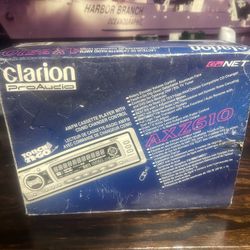 For Sale. Clarion Pro Audio Am/Fm Cassette Cd Player.