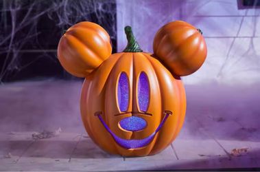 Home Depot Mickey Mouse Pumpkin
