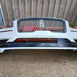 2018-2021 Lincoln Navigator Front Bumper Used Oem