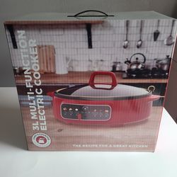 Chef's Counter 3L Multi-Function Electric Cooker