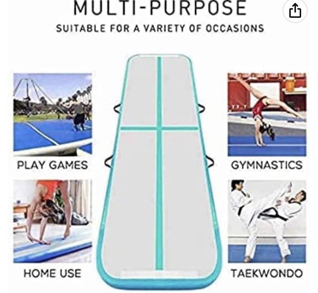 New FBSPORT Air Mat 20’X3’.3”x4