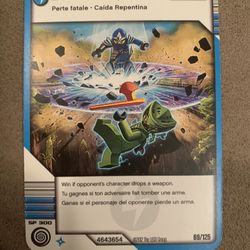 Lego Ninjago Shock Drop Card