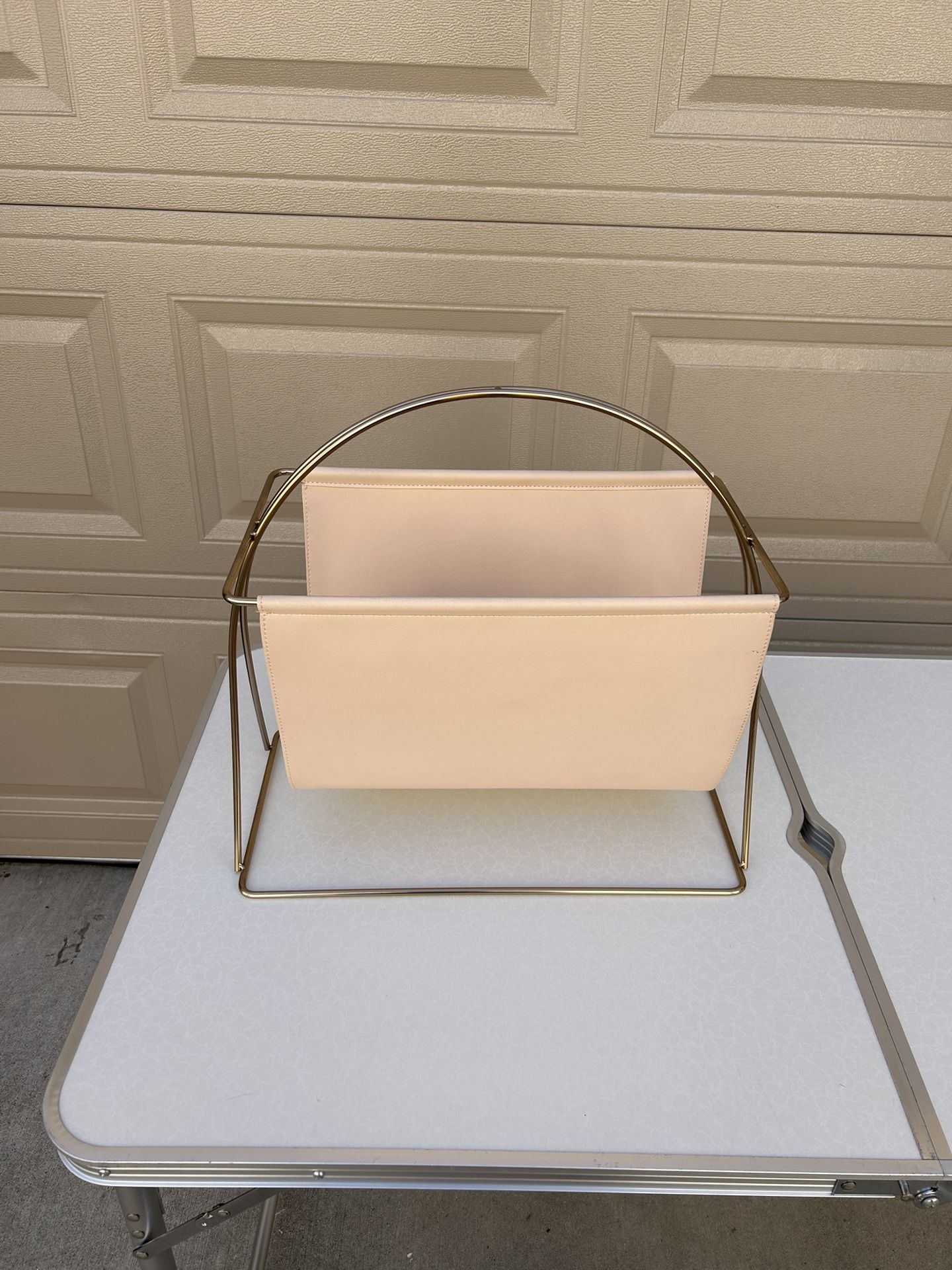 Mid Century Styled Magazine Holder
