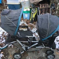 Graco fold up Double Stroler only $60 firm
