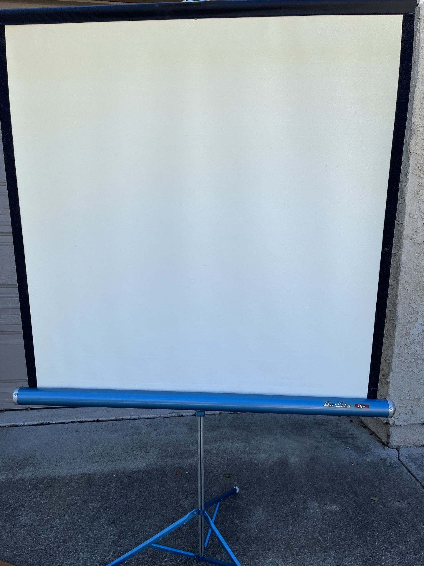 Vintage Projection Movie Screen