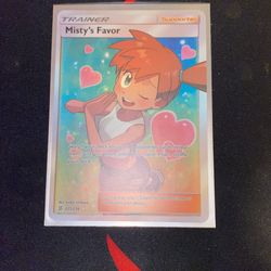 Misty’s Favor Pokémon Card