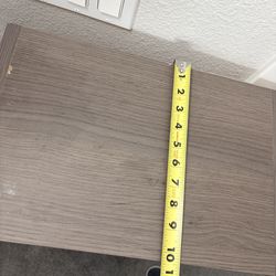 Small Brown 4-Shelf Bookcase / Storage Shelf – Compact Size