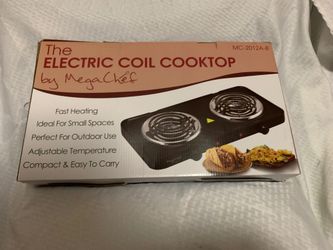 Electric coil cooktop