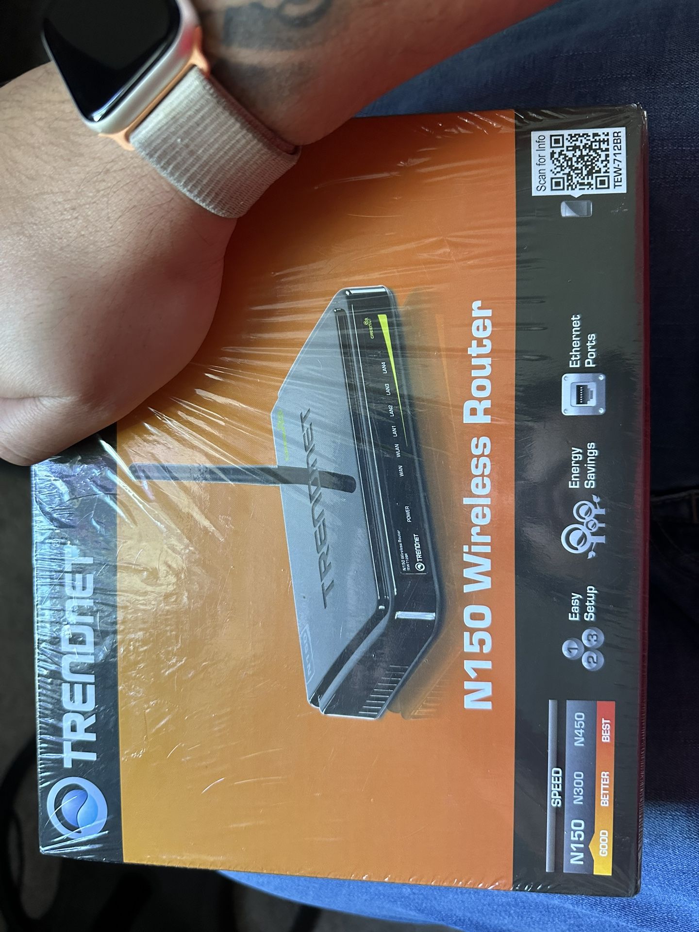 TRENDnet N150 Wireless Router – Brand New / Sealed – $30