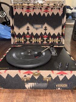 Crosley X Pendleton Suitcase Record Player