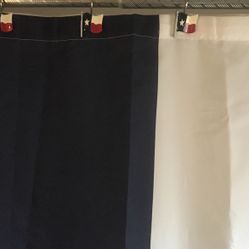 Texas Shower Curtain And Curtain  Holders