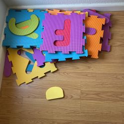 Half A Alphabet Baby Mat FREE