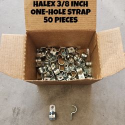 HALEX 3/8 IN. ONE HOLE STRAPS