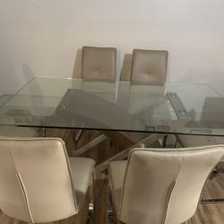Dining Room Set 6 Chairs 