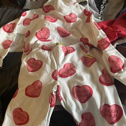 Awful Lot Of Cough Syrup Matching Valentines Day Set S NWT 