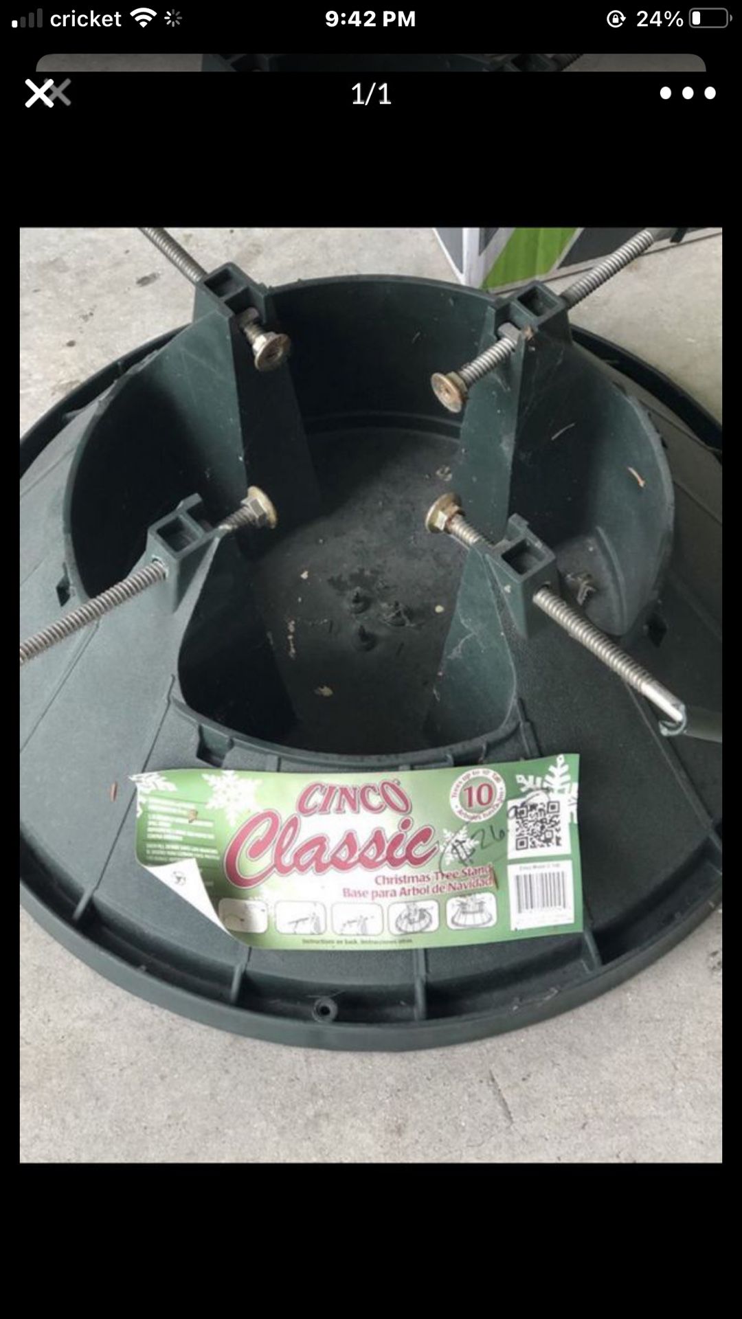 10 ft Christmas tree stand