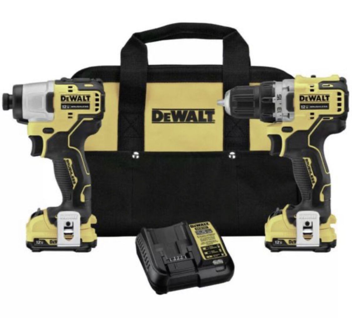 DEWALT DCK221F2 XTREME 12V MAX Li-ion Drill & Impact Driver Kit