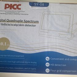 Digital Quadruple  Spectrum - Hair Follicle/scalp/skin Detector. (new)