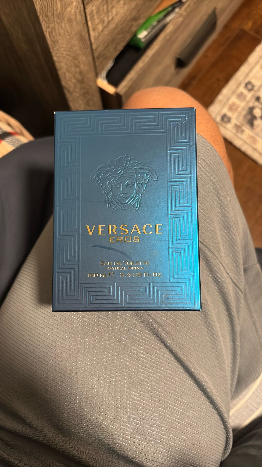 VERSACE EROS 100 ML EDT(READ DISC)