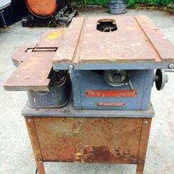 2 Delta homecraft table Saw+ 1 Jointer - PROJECT-  OBO