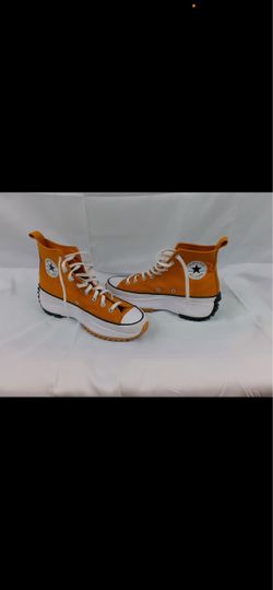 Converse Run Star Hike Hi Platform Sneakers - Saffron Yellow