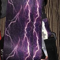Lightning Bolt Guitar Strap