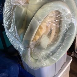 Queen Size Foam Pad Topper Camping 