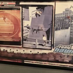Autographed By Skate Board Legend Tony Hawk Signed Fan Club Poster No COA
