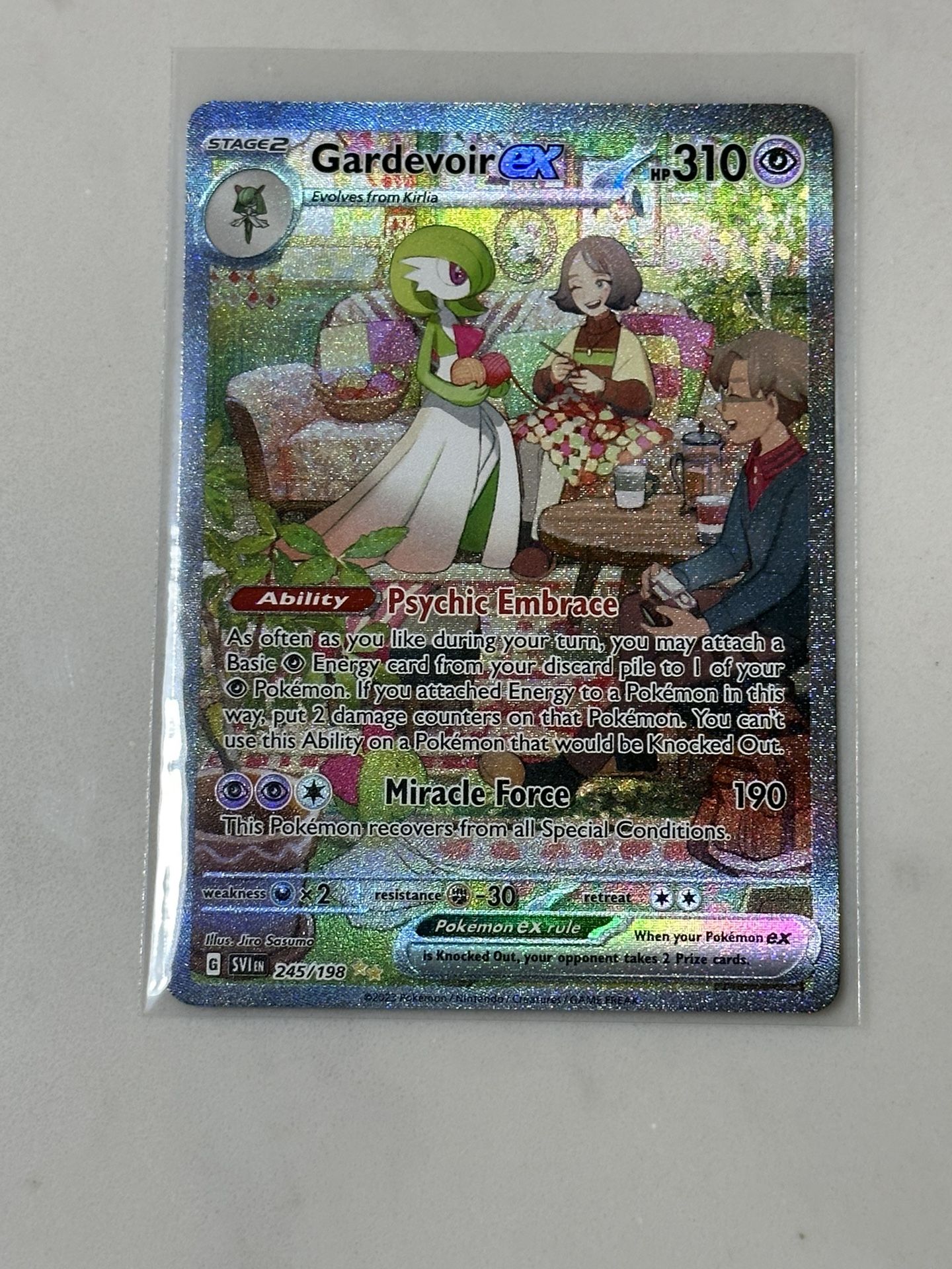 Pokemon Gardevoir EX Special Illustration Rare 245/198 NM